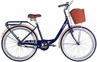 Велосипед ST 26" Dorozhnik LUX Velosteel рама-17" синій 2025
