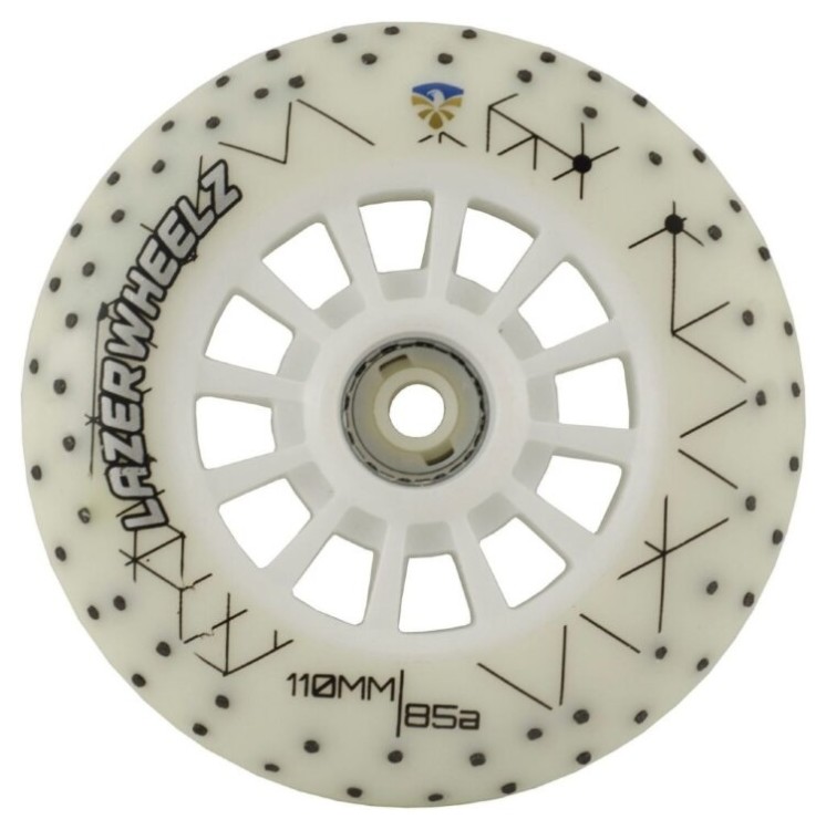 Колеса для роликів, що світяться Flying Eagle Lazerwheelz Sparkle 110 mm (3 шт.), 4211