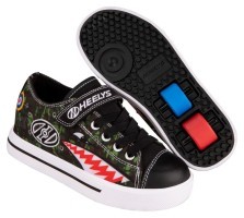 Роликовые кроссовки Heelys Snazzy X2 HE101161 Black Camo Shark
