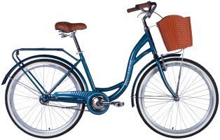 Велосипед ST 26" Dorozhnik AQUAMARINE BH рама-17" темно-синій 2025