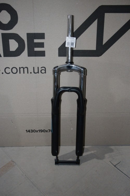 Вилка 27.5" ST 1-1/8" AM disc шток-215мм графитовый (повреждение ЛКП), FRK-27.5-304