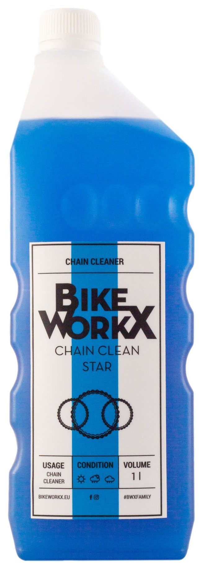 Очиститель BikeWorkX Drivetrain Cleaner банка 1л., OBOD_DRIVETRAIN/1