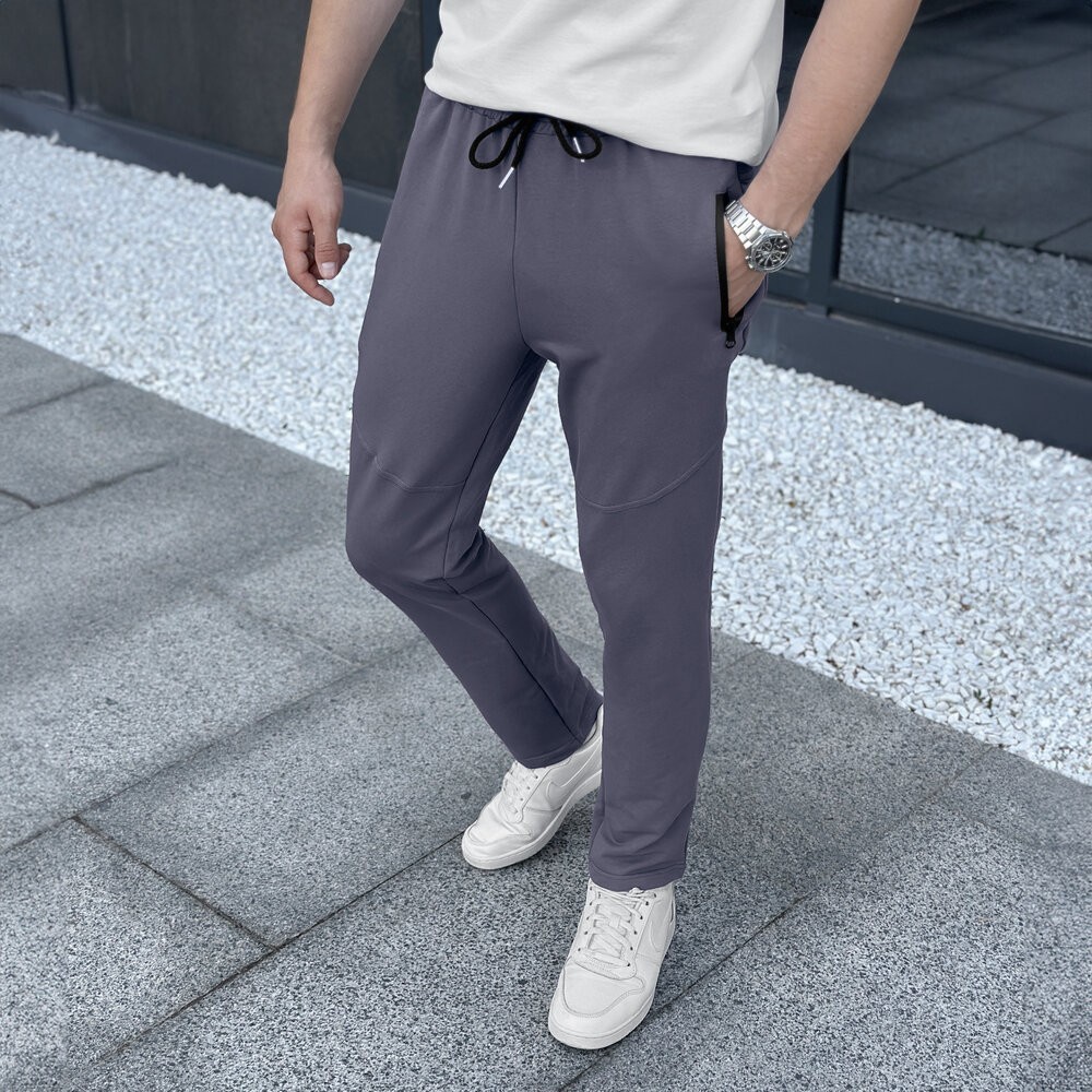 Чоловічі спортивні штани темно-сірі Pobedov Everyday, POB_00000006526