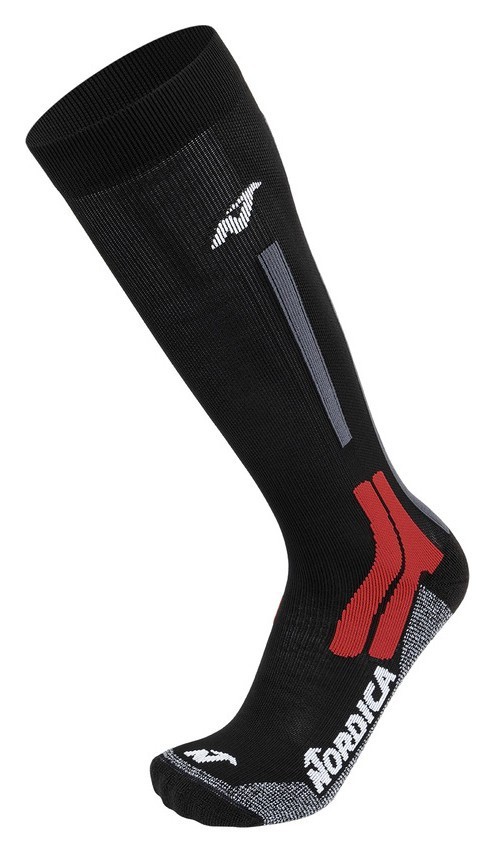 Носки мужские для туризма Nordica SPEED MACHINE 3.0 45-47 Black/anthra/red (15623), RCH_22036