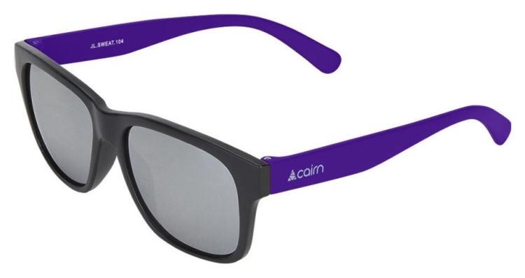 Окуляри Cairn Sweat Jr mat black-purple, JLSWEAT-104