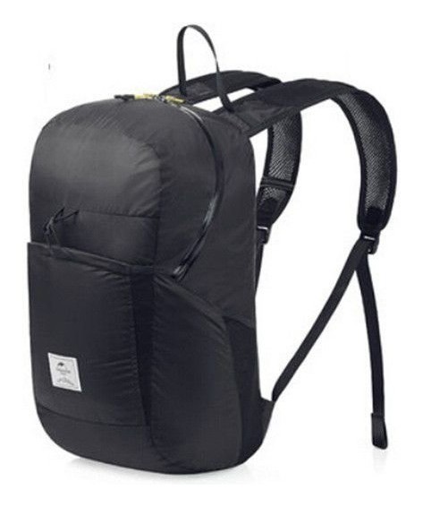 Рюкзак компактний Naturehike Ultralight NH17A017-B 22 л, чорний, FNR_6927595725092