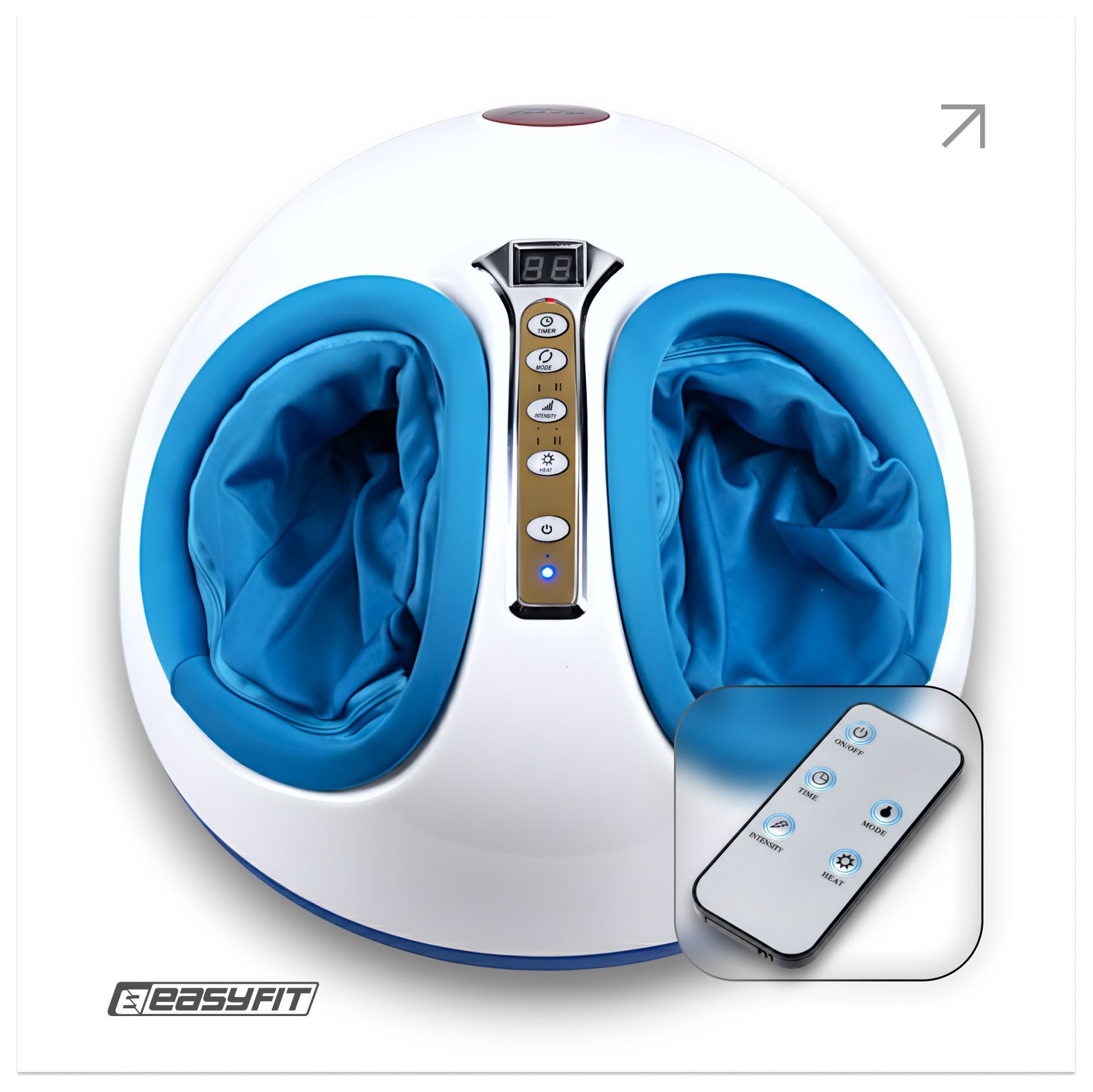 Массажер для ног EasyFit лимфодренажный, EFIT_EF-2300-W