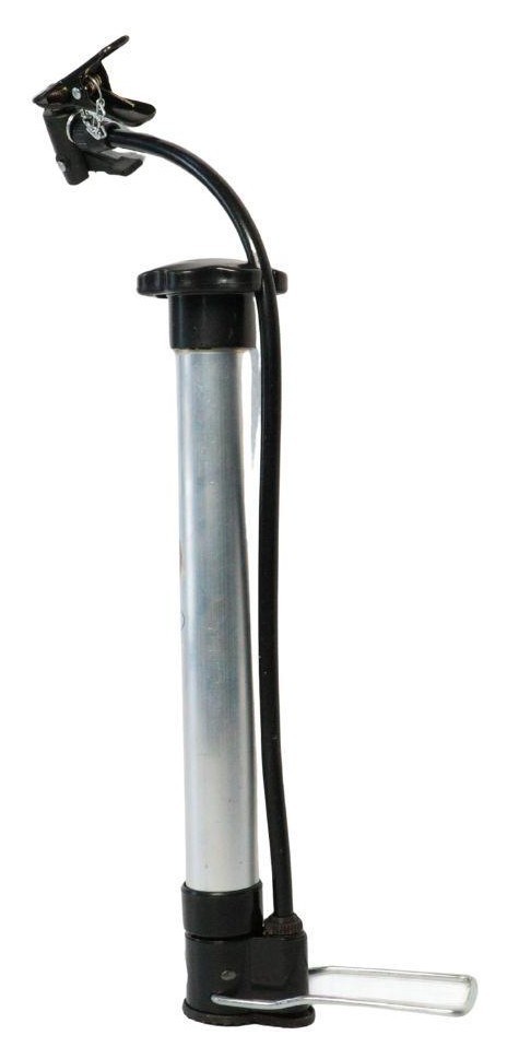 Насос підлоговий ручний VLT QT-010A Пластик сірий з чорним AV/FV 300мм, PUM-068