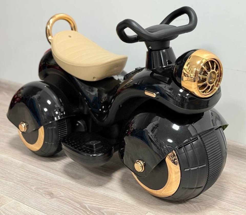 Дитячий електроскутер F3 black (Black), MRTN_4005