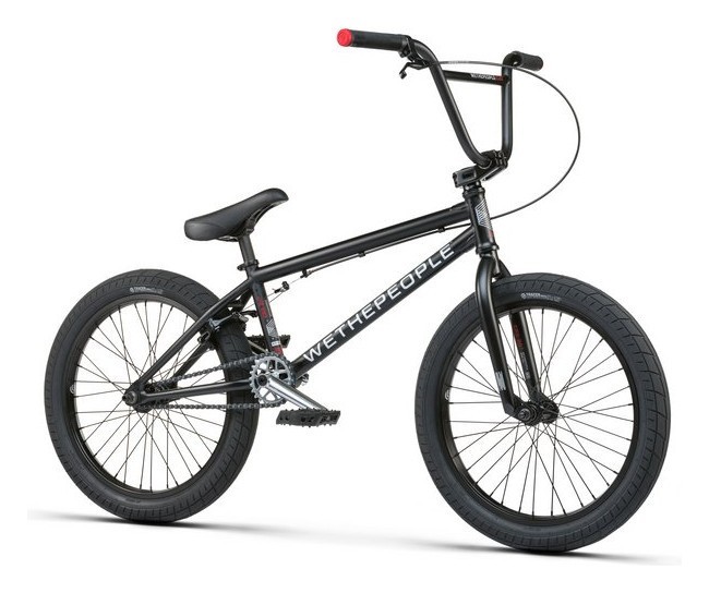 Велосипед WeThePeople BMX CRS 20" 20.25" Matt Black (1001070121), RCH_20507