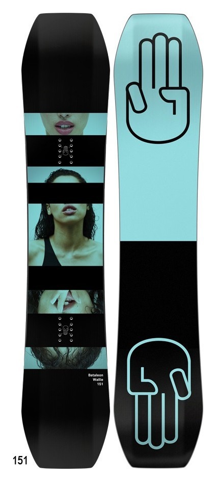 Сноуборд Bataleon WALLIE 151 Black/blue (10.18.WALL) O, RCH_20105