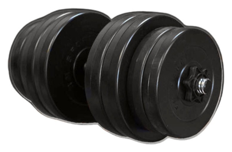 Гантель із знімними дисками RN-30 кг з покриттям ABS, RNS_BD-30