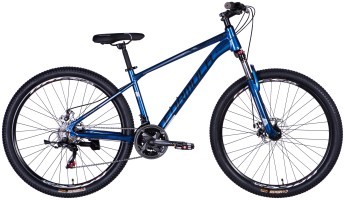 Велосипед AL 27.5" Formula MOTION DD FR рама-16" синьо-чорний 2025
