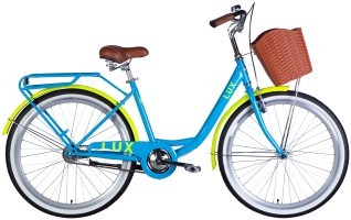 Велосипед ST 26" Dorozhnik LUX Velosteel рама-17" блакитний 2025