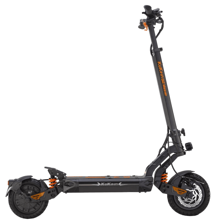 Электросамокат Kugoo Kirin G2 Master Dual 2025 (1000x2 Вт; 20.8 А*ч; 52 В), черный, 