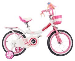 Велосипед RoyalBaby JENNY GIRLS 14", OFFICIAL UA, білий