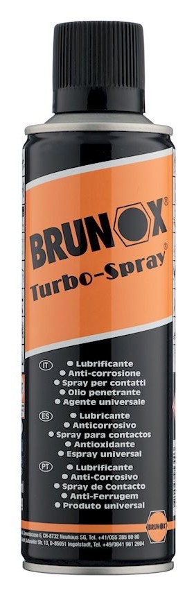 Универсальная смазка для ежедневного ухода и консервации оружия, спрей Brunox Turbo-Spray 300ml, FNR_BR030TS