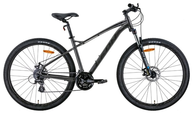 Велосипед 29" Leon TN-90 AM Hydraulic lock out DD 2022 (серо-черный с красным) (серо-черный с красным), OPS-LN-29-164