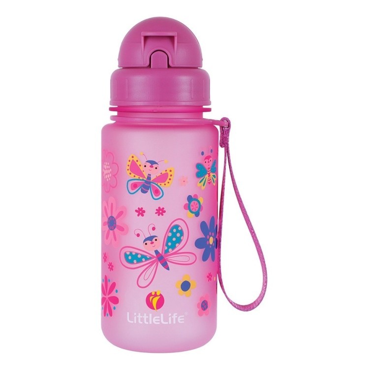 Фляга Little Life Water Bottle 0.4 L butterfly, 15060