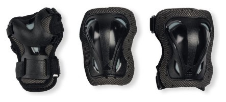 Защитный комплект Rollerblade SKATE GEAR JUNIOR 3 PACK XXS Black (069P0200)