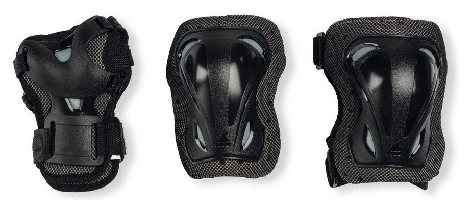 Защитный комплект Rollerblade SKATE GEAR JUNIOR 3 PACK XXS Black (069P0200), RCH_10783