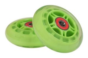 Коліса для Ripstik 76 mm (пара) - Clear/Green