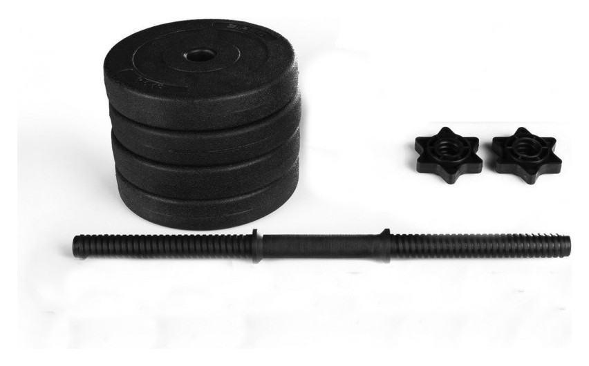 Гантель регульована на 6 кг з покриттям ABS, RNS_BD-6