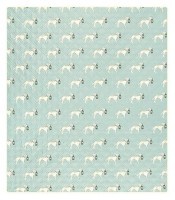 Коврик для пикника Naturehike CNK2350WS010 210*240 см, голубой с принтом