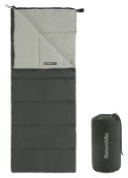 Спальный мешок Naturehike F150 NH22MSD05, правый, графит