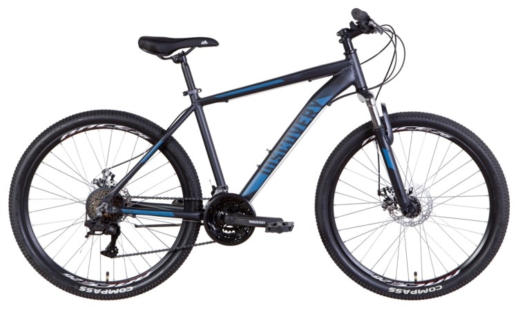 Велосипед 26" Discovery BASTION AM DD 2022 (графитовый (м)) Discovery BASTION AM 2022 (графитовый (м)), OPS-DIS-26-517