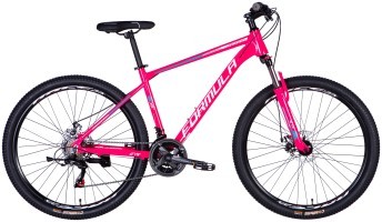 Велосипед AL 27.5" Formula MOTION DD FR рама-18" рожево-білий 2025