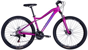 Велосипед AL 27.5" Formula ALPINA DD FR рама-16" рожево-синій 2025