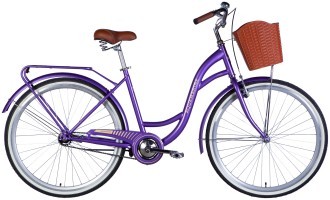 Велосипед ST 26" Dorozhnik AQUAMARINE BH рама-17" фіолетовий 2025