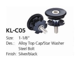 Кришка рульової колонки 1-1/8" з якорем Kenli KL-C05
