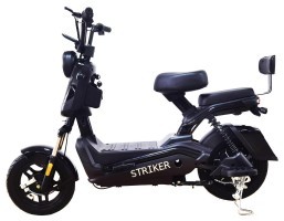 Электроскутер SPACE STRIKER 60B 800Вт 20А*г барабан/барабан свинцово-кислотный черный 2026