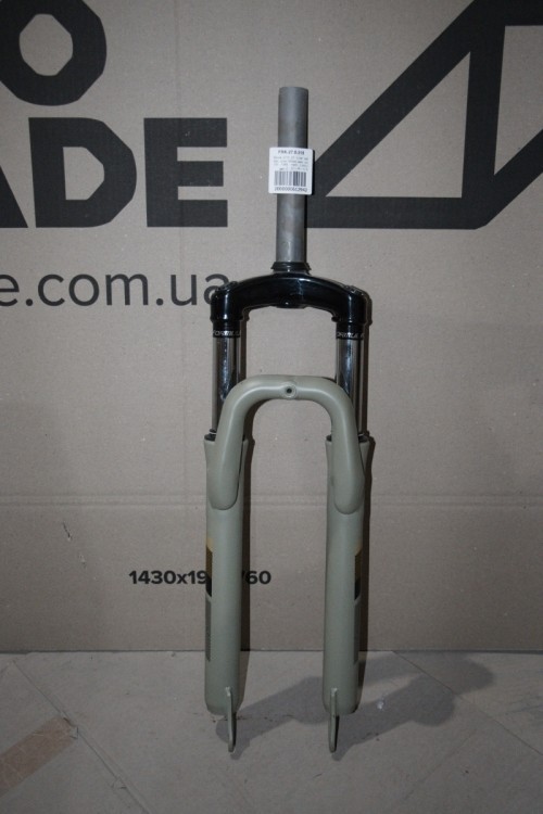 Вилка 27.5" ST 1-1/8" AM disc шток-180мм хаки (повреждение ЛКП) (хаки (м)), FRK-27.5-315