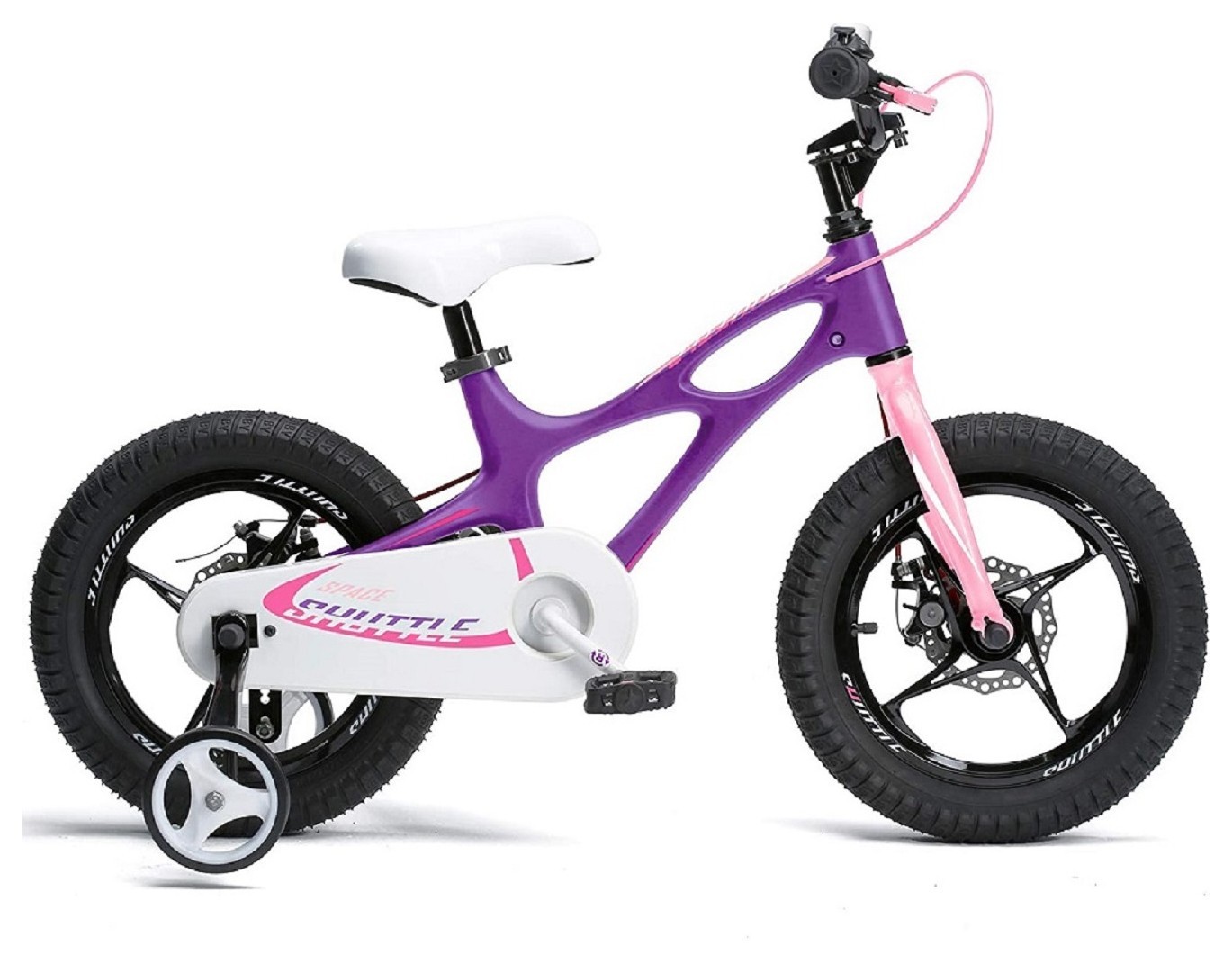 Велосипед RoyalBaby SPACE SHUTTLE 14", OFFICIAL UA, фіолетовий, RB14-22-PRL
