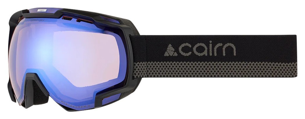 Cairn маска Mercury Evolight mat black-blue, 0581164-4402