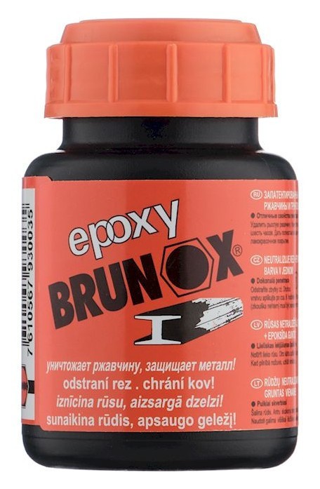 Перетворювач іржі та ґрунтовка з епоксидною смолою Brunox Epoxy 100ml, FNR_BR010EPNEUTRAL