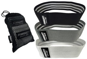 Набір тканинних гумок для фітнесу EasyFit 3 шт
