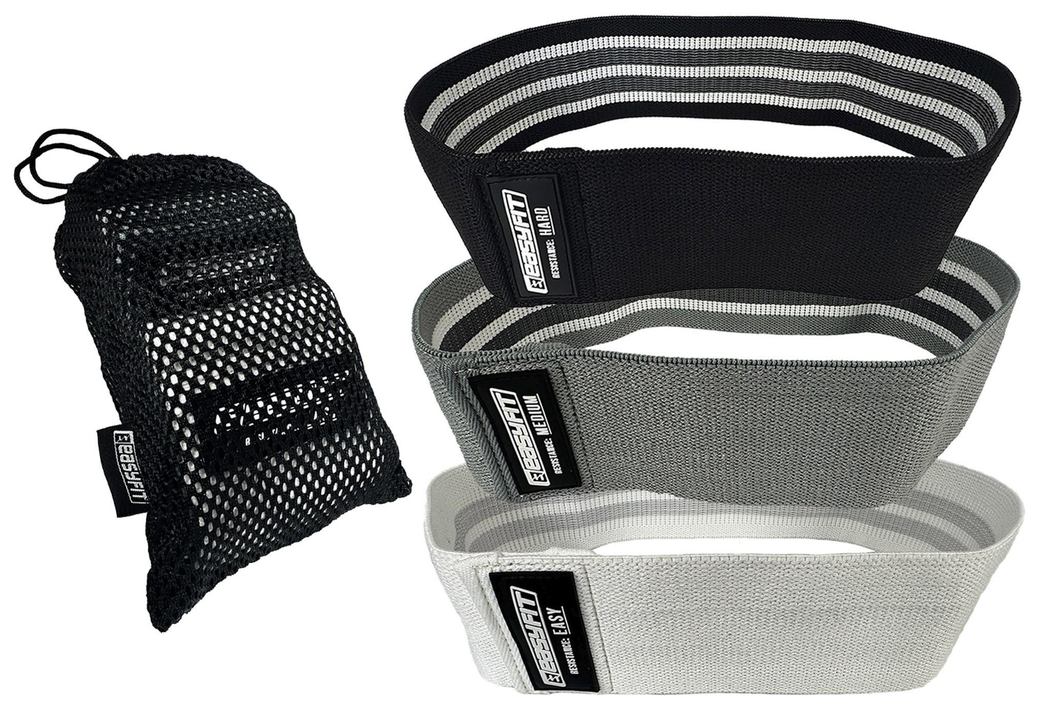 Набір тканинних гумок для фітнесу EasyFit 3 шт, EFIT_EF-1820