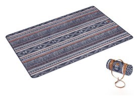 Ковдра із застібкою Naturehike NH21PS006, поліестр/вовна, синій