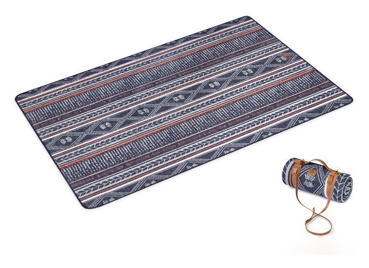 Ковдра із застібкою Naturehike NH21PS006, поліестр/вовна, синій, FNR_6927595706947