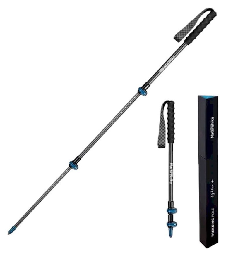 Трекінгова палиця Naturehike ST10 NH19S010-T, 110 см, блакитна, FNR_6927595735183