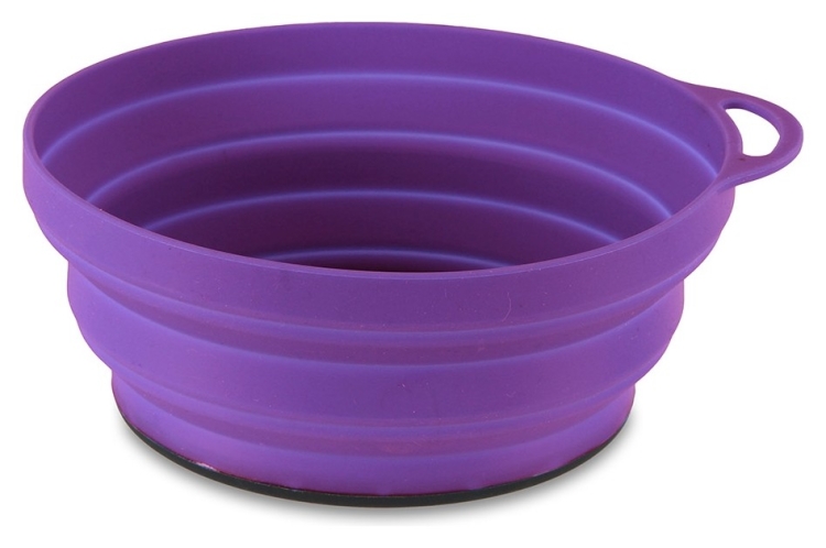 Тарілка Lifeventure Silicone Ellipse Bowl purple, 75515