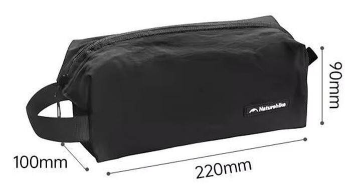 Косметичка Naturehike CNK2450XB024, розмір S, чорна, FNR_6927595792100