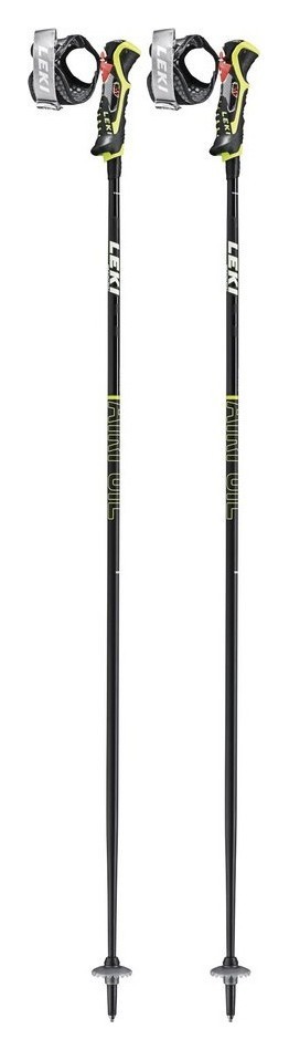 Палиці для гірських лыж Leki AIRFOIL 3D 115см Black/pale green/white (65067952-WRH), RCH_16816
