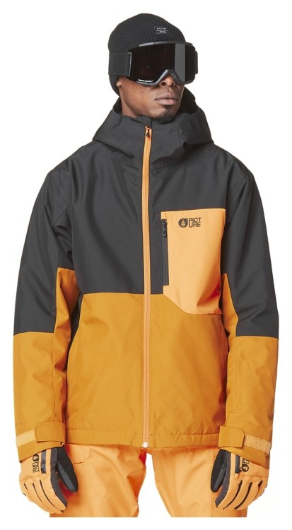 Picture Organic куртка лыжная Nitric 2025 black-honey carrot XXL, MVT0530C-XXL