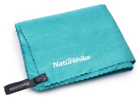 Полотенце Naturehike MJ02 Ultralight NH19Y002-J, 128 см х 80 см, изумрудное