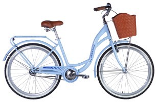 Велосипед ST 26" Dorozhnik AQUAMARINE BH рама-17" темно-блакитний 2025